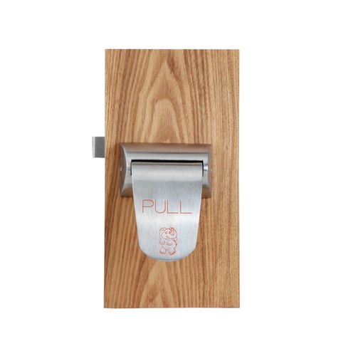 ABH LR6610LH Ligature-Resistant Wide Paddle Mortise Lock, Passage, ASA Strike, Satin Bronze