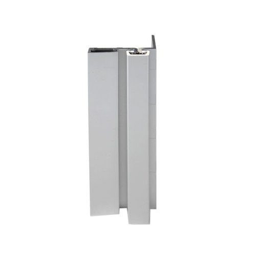 ABH A550HD079 Half Surface Aluminum Continuous Geared Hinge - Double Egress, Dark Bronze