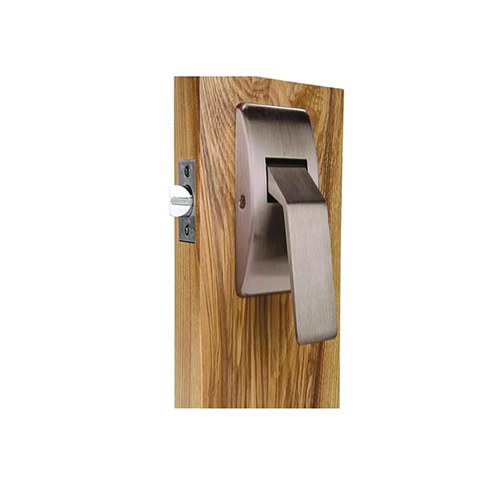 ABH 6811Q Quiet Low Profile Hospital Latch, Push Down/Pull Up LH, 2.75