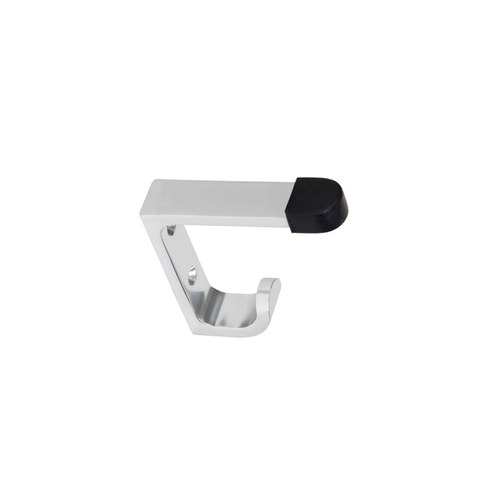ABH A2016 Large Coat Hook with Door Stop, 3-1/8