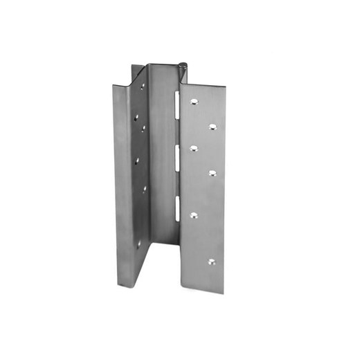 ABH A526118 Full Mortise Stainless Steel Pin Barrel Continuous Hinge, 14 Gauge, Swing Clear, Bright Stainless Steel
