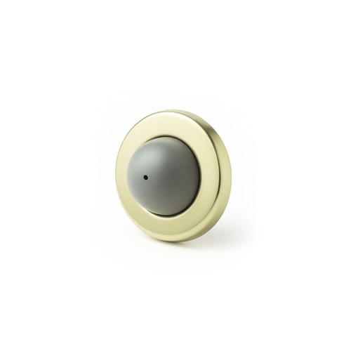 ABH AB406 Wall Mount Wrought Convex Door Stop, 2-1/2