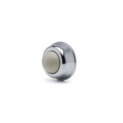 ABH AB430-RKW Solid Cast Wall Mount Convex Door Stop - 1
