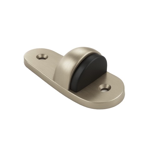 ABH AB445EXP Extra Heavy Duty Floor Stop, Exterior Mount, Satin Chrome