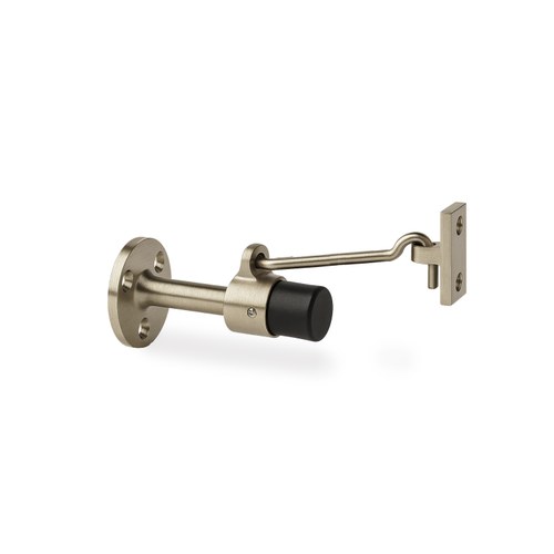 ABH AB477 Wall Mounted Door Stop with Keeper - 2-1/4