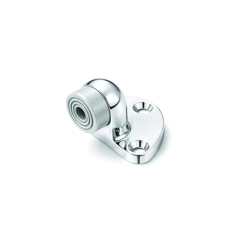ABH AB481 Floor Mounted Door Stop, MS Anchor, Bright Chrome