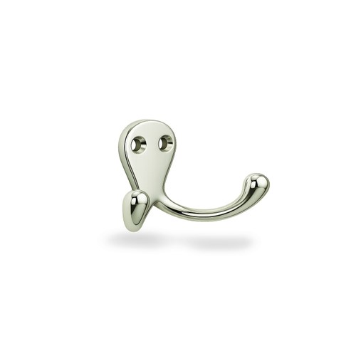 ABH AB796 Double Coat Hook, 1-1/8