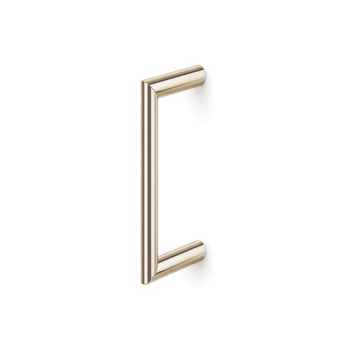 ABH AB1675-10 Straight Small Pull, Stainless Steel, Round Grip, 3/4