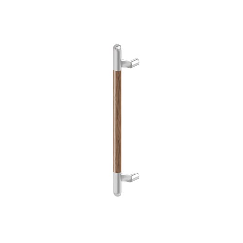 ABH AB4054-36 Offset Pull, Stainless Steel, Wood Grip, 36