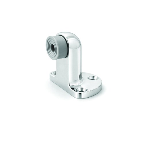 ABH AB480H Heavy Duty Floor Mounted Door Stop, WS Plastic Anchor, Satin Nickel