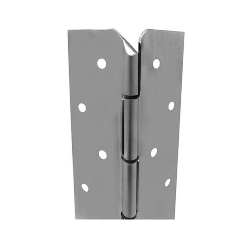 ABH AC500078 Ligature Resistant Stainless Steel Pin Barrel Continuous Hinge, 14 Gauge, 1/8