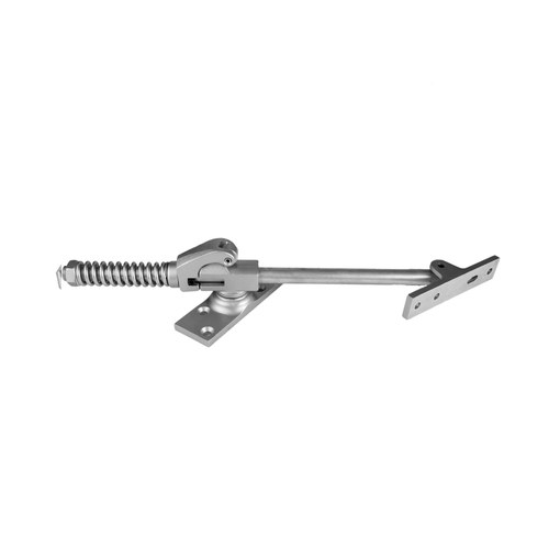 ABH NHD7020S Surface Mount Overhead Holder Stop - Extra Heavy Duty, Satin Brass