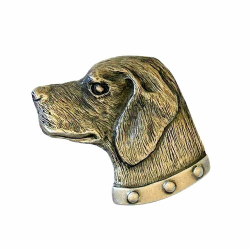 Acorn DQOAP Antique Brass Dog Cabinet Knob