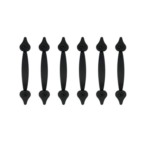 Acorn AMZ-APB Smooth Black Spear Pull, 6 pcs
