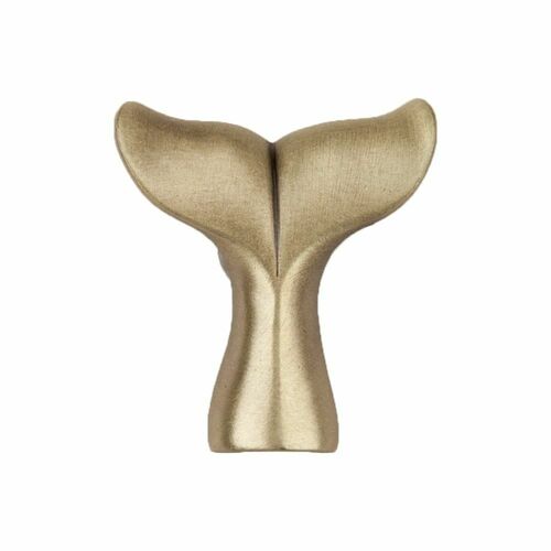 Acorn DP6AP Antique Brass Whale Tail Cabinet Knob