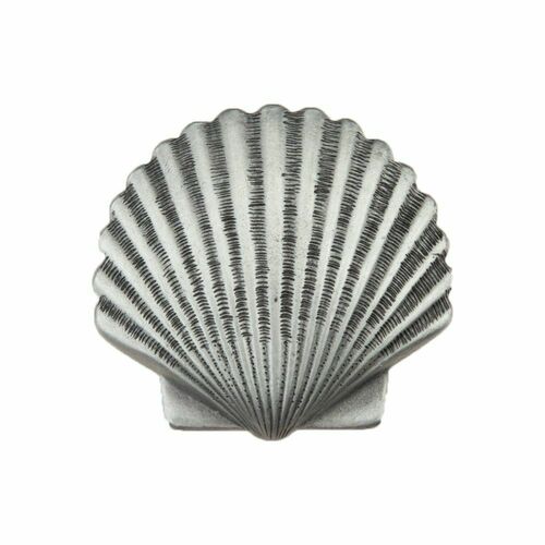 Acorn DPAPP Antique Pewter Small Scallop Cabinet Knob