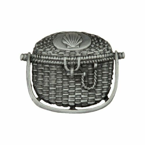 Acorn DPBPP Antique Pewter Nantucket Basket Cabinet Knob
