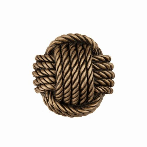 Acorn DPFGP Museum Gold Monkey's Fist Cabinet Knob