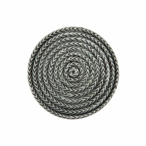 Acorn DQHPP Antique Pewter Rope Circle Cabinet Knob