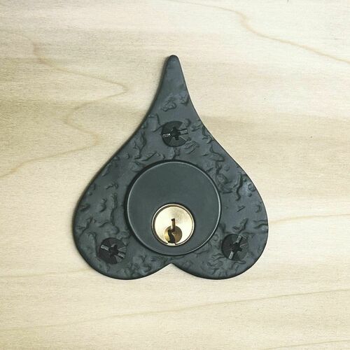 Acorn RZABI Heart Mortise Deadbolt, 2-1/2