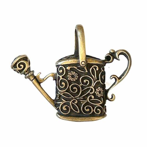 Acorn DQQAP Antique Brass Watering Can Cabinet Knob