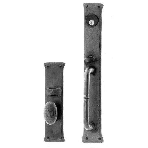 Acorn IUBBI Greenwich Mortise Lock Set with Handle and Knob