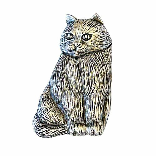 Acorn DQPPP Antique Pewter Cat Cabinet Knob