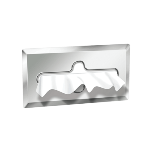 ASI 0259-B Recessed Facial Tissue Dispenser - Bright Stainless Steel