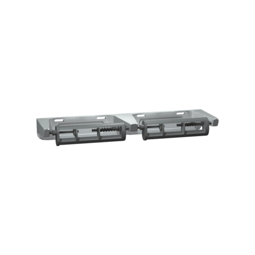 ASI 0264-1 Double Toilet Tissue Holder, Standard Rolls, Surface Mounted