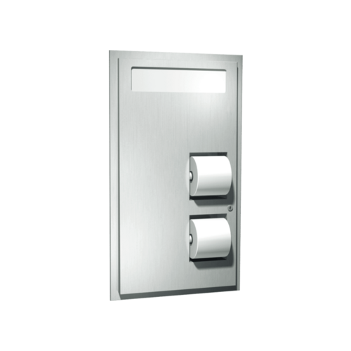 ASI 0485 Recessed Toilet Seat Cover Tissue Dispenser