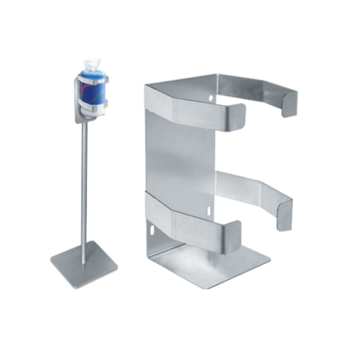 ASI 0502 Satin Stainless Steel Surface-Mounted Wipes Dispenser Holder