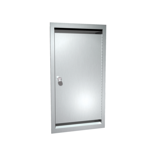 ASI 0551 Recessed Bed Pan and Urinal Cabinet