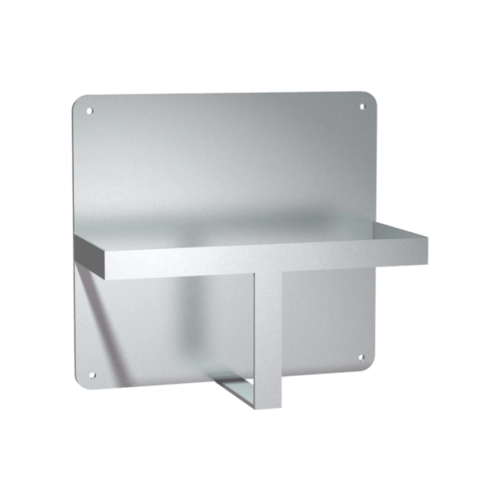 ASI 0557 Single Bed Pan Holder - Surface Mounted
