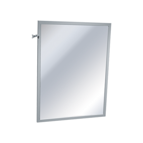 ASI 0600-T2436 Tilt-Adjust Mirror, Stainless Steel Frame, 24