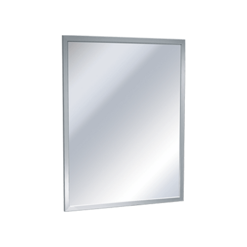 ASI 0600-5222 Stainless Steel Inter-Lok Angle Frame Mirror, 52