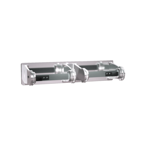 ASI 0715 Double Chrome-Plated Surface-Mounted Toilet Tissue Holder