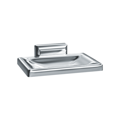 ASI 0721-Z Chrome Plated Zamak Surface-Mounted Soap Dish