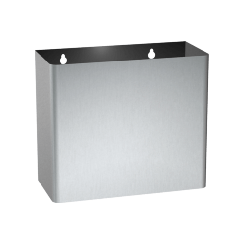 ASI 0827 Traditional Surface-Mounted Waste Receptacle, 2 Gallon