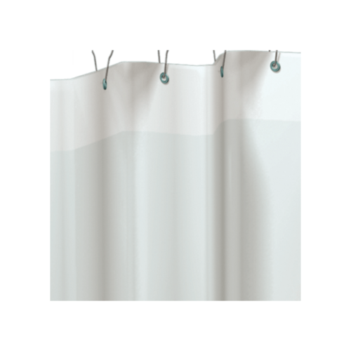 ASI 1200-V42 10 Ga. White Vinyl Shower Curtain 42