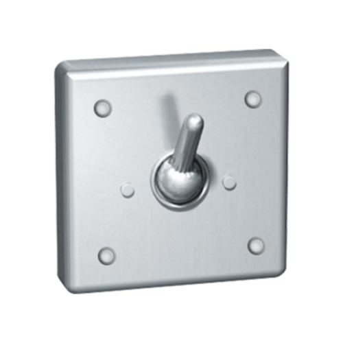 ASI 123 Security Clothes Hook - Front Mount, Surface-Mounted