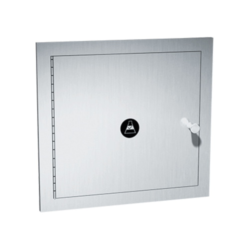 ASI 8156 Specimen Pass-Through Box with Extension Sleeve Flange - Recessed