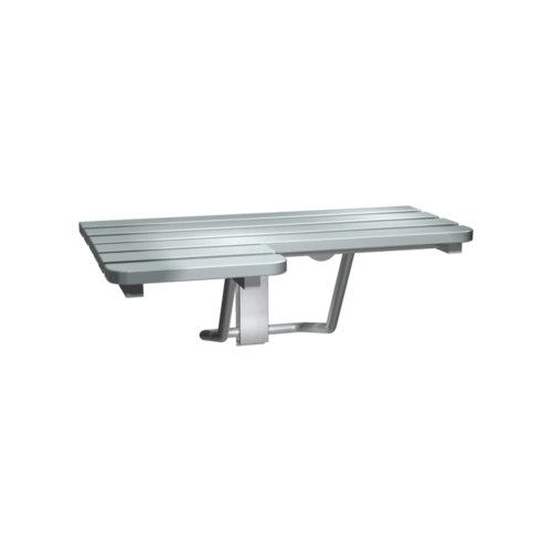ASI 8208-R ADA Folding Shower Seat, Right Hand, Stainless Steel, 33