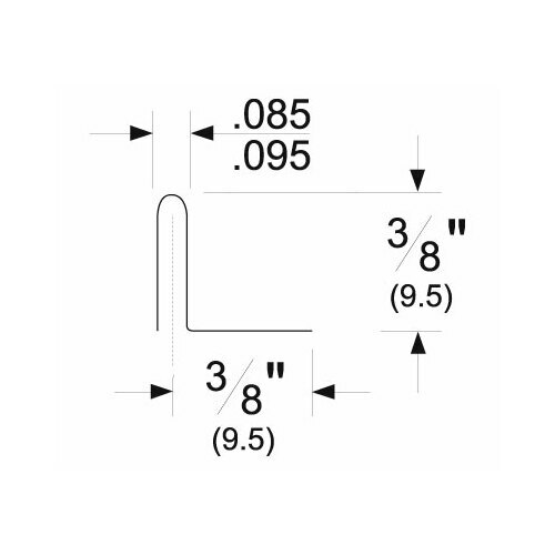 Pemko B10 96 Interlock Flat Hook Weatherstrip For Wood Windows