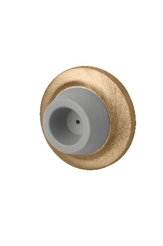 6 x 1-1/2 FH SMS Fastener with Plastic Toggle Satin Nickel Plated Clear Coated Finish 6 x 1-1/2 FH SMS Fastener with Plastic Toggle 2-7/16 Diameter Rockwood Manufacturing Company 2-7/16 Diameter Rockwood 403.15 Brass Concave Solid Cast Wall Stop 