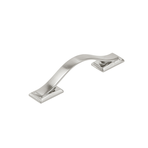Hickory Hardware H078770SN 3 Inch Center to Center Dover Pull