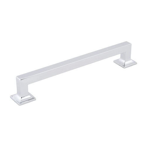 Hickory Hardware P3019-CH 192mm Center-to-Center Studio Pull - 7-9/16 Inch