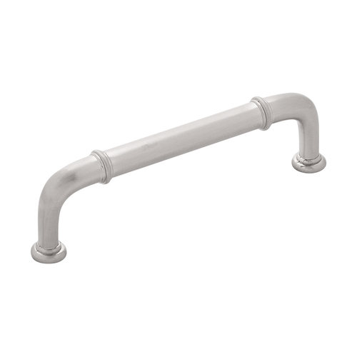 Hickory Hardware P3381-SN 96mm Center-to-Center Cottage Pull - 3-3/4 Inch
