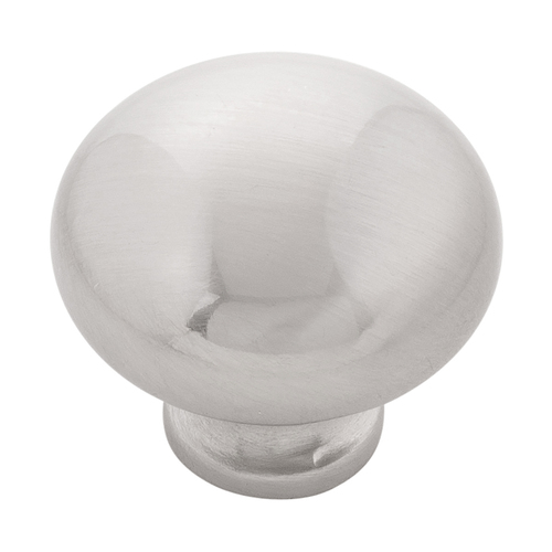 Hickory Hardware P771-SN 1-1/4 Inch Diameter Cottage Knob