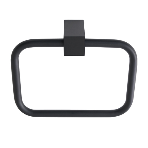BHP 0904BLK Menlo Park Towel Ring, Matte Black