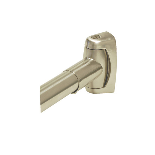 BHP 100SN Curved Shower Rods, Satin Nickel